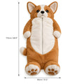 Dimensions du sac de couchage chien : 175 cm de long, 80 cm de large