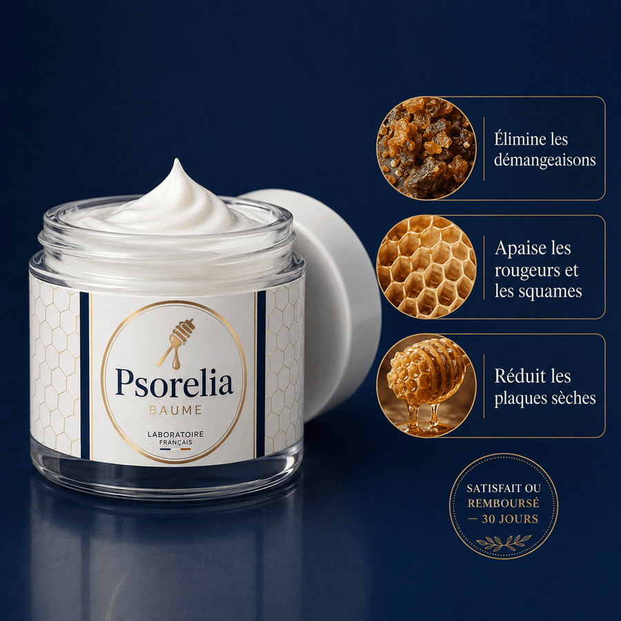 Le baume Psorelia, texture
