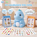 Dino Dit bleu avec ses cartes et ses autocollants : plus de 600 mots