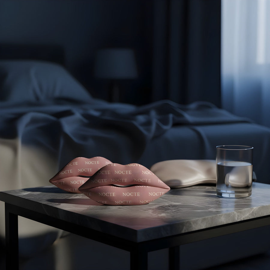 Nature morte à l'aube sur un marbre sombre
